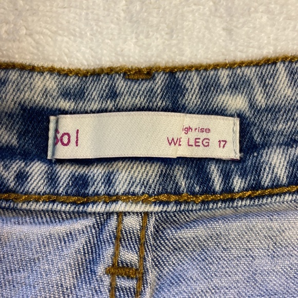 Sol High Rise wide Leg Jeans - Picture 6 of 9